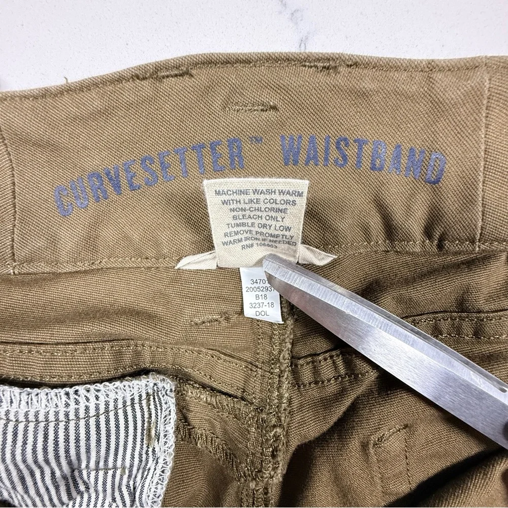 Duluth Trading Women's 18 x‎ 33 Curvesetter Waistband Cargo Work Pants